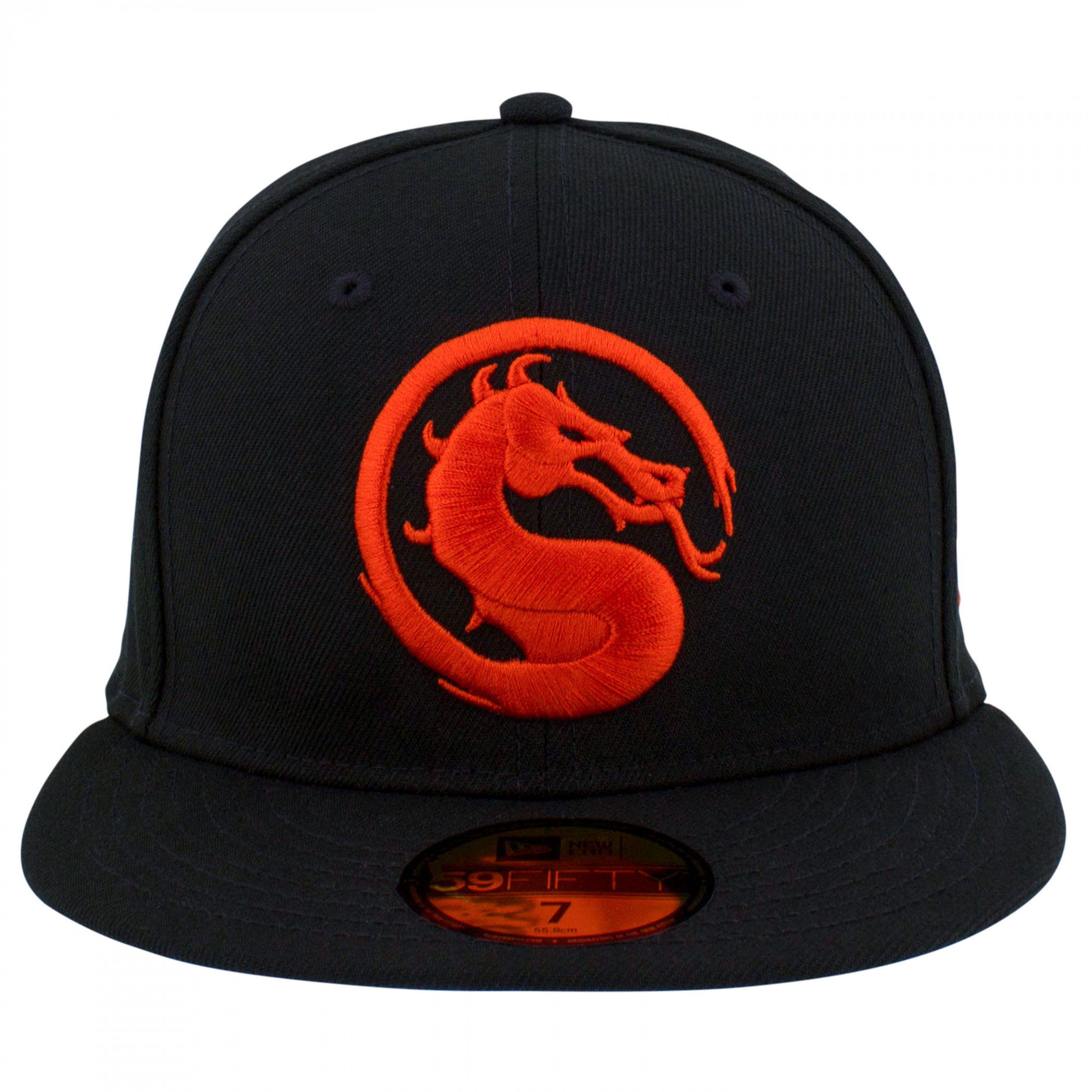 Mortal Kombat Logo New Era 59Fifty Fitted Hat